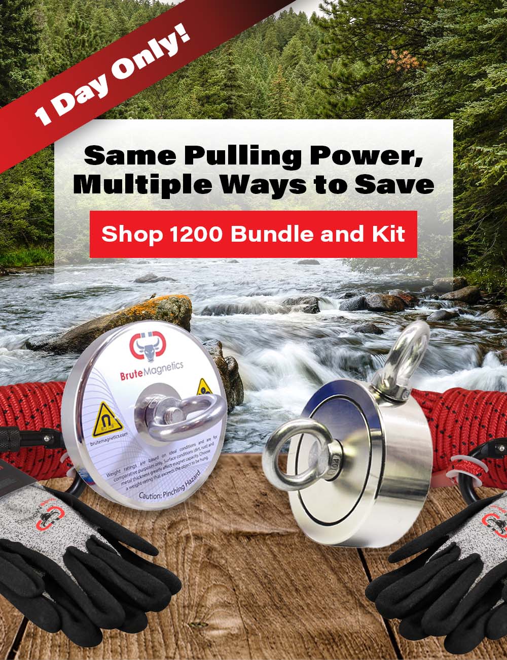 Same Pulling Power, Multiple Ways to Save Shop 1200 Bundle and Kit 