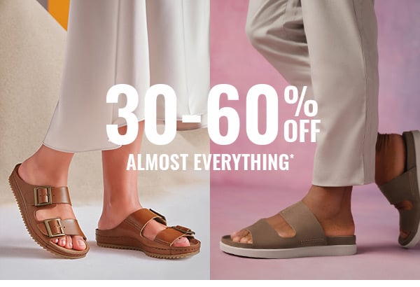 30-60% off almost everything