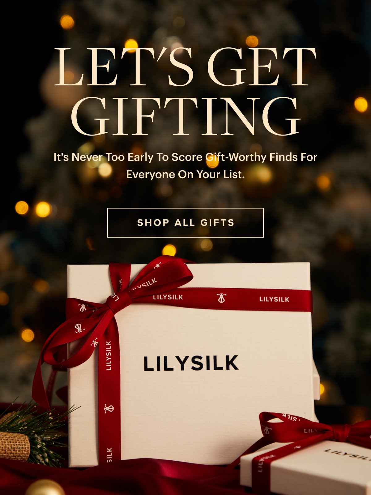The best gifts of the year are here! Lily Silk