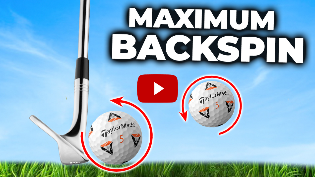 This is a MUST to Create Backspin with Your Wedges!  - Me And My Golf