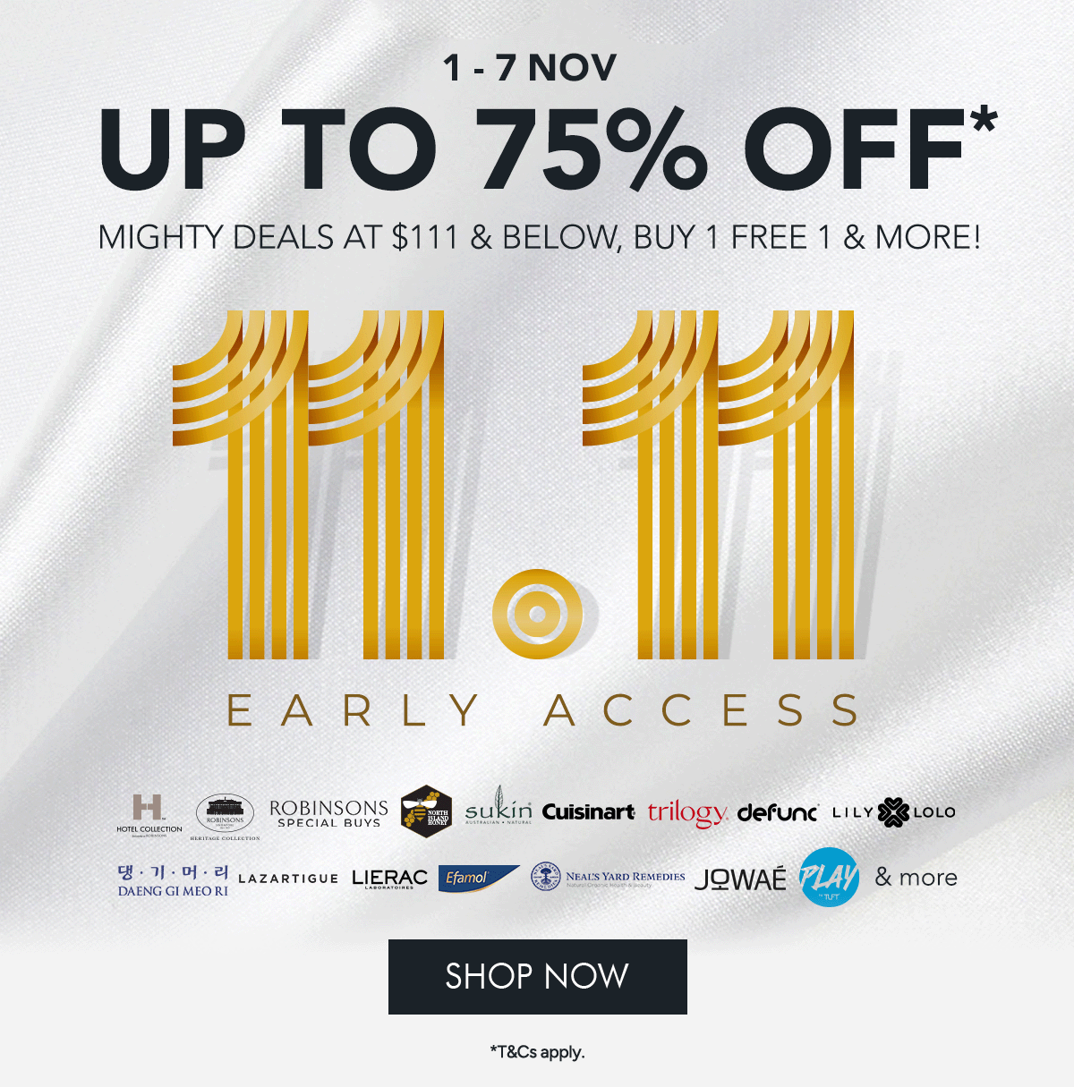 11.11 Early Access