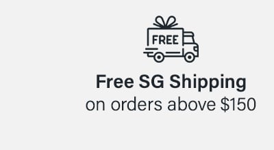 Free SG Shipping on orders above $150