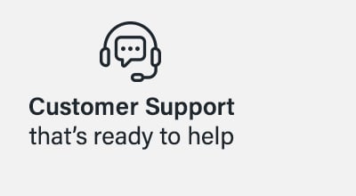 Customer Support that's ready to chat