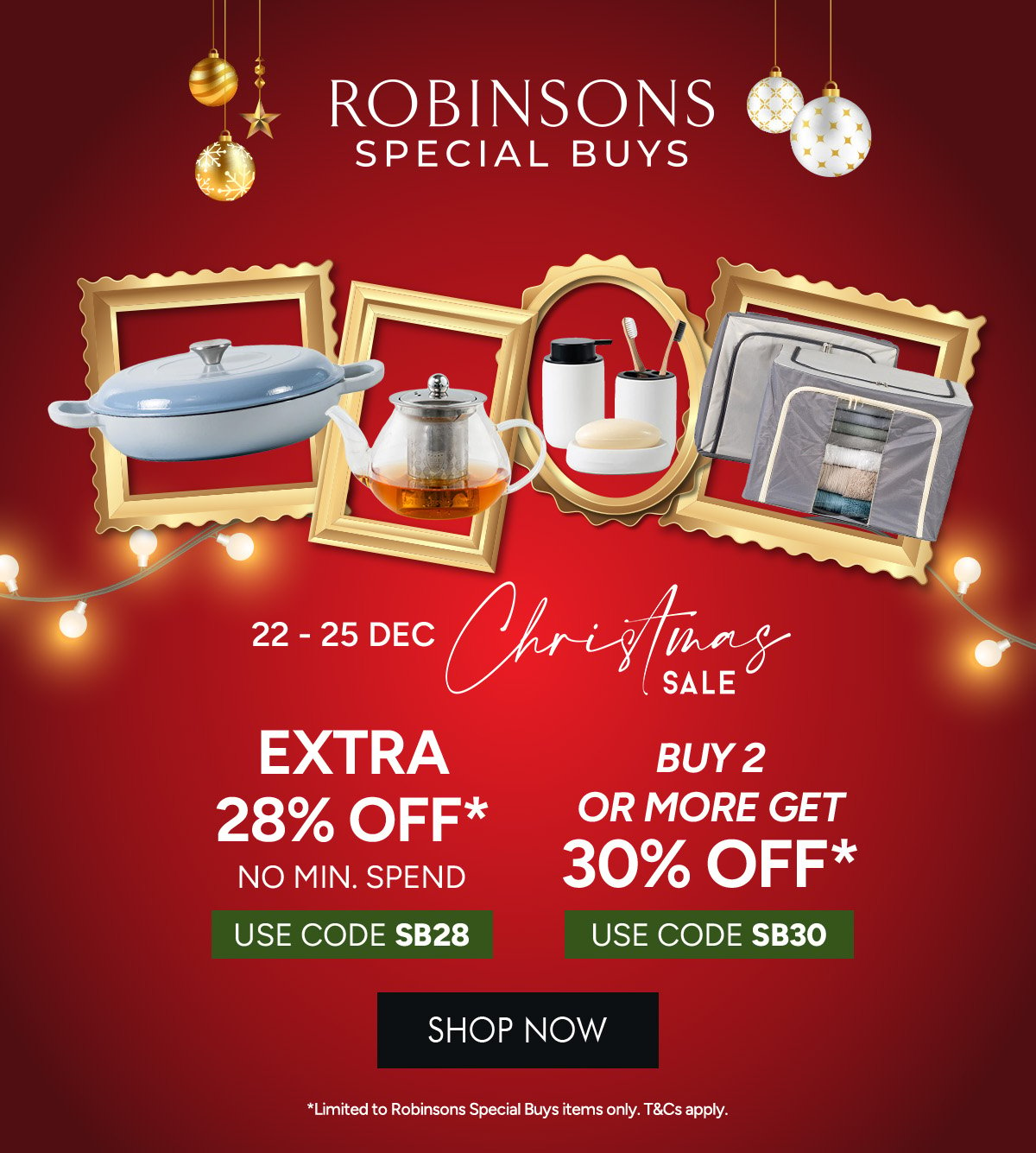 Robinsons Special Buys Christmas Sale