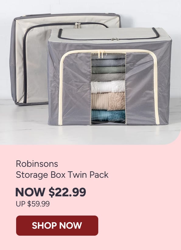 Robinsons Storage Box Twin Pack