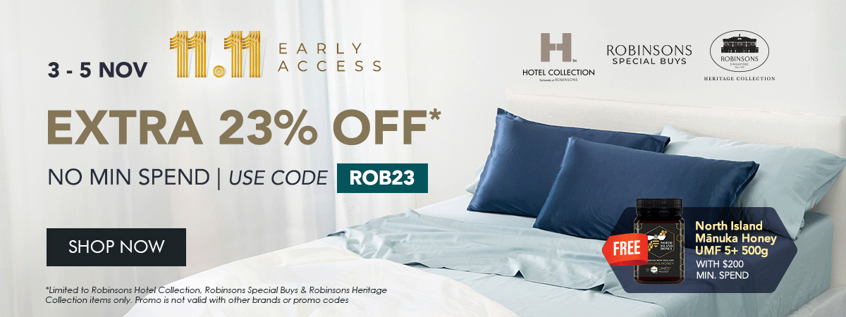 Extra 23% off with ROB23