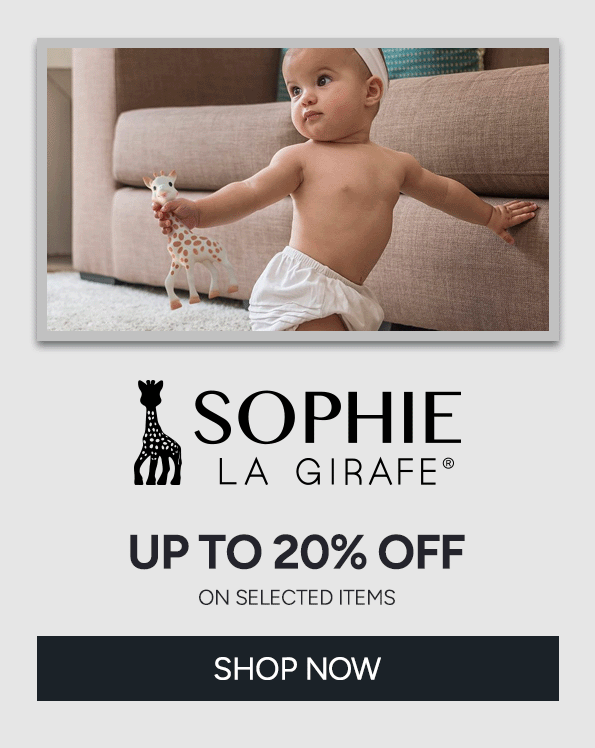 SOPHIE LA GIRAFE: UP TO 20% OFF