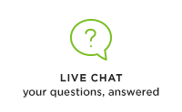 LIVE CHAT your questions, answered 