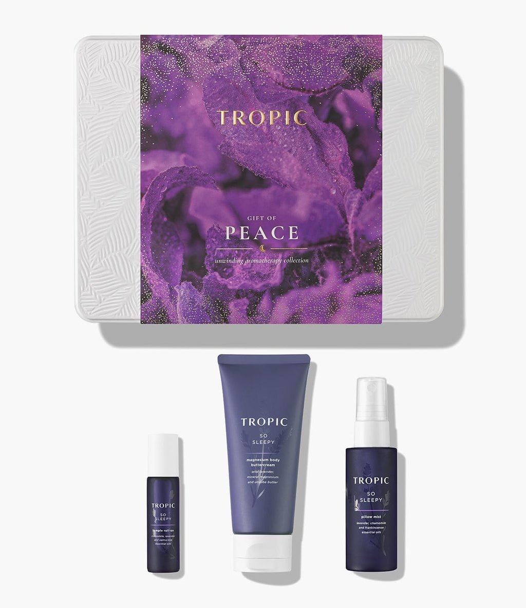 GIFT OF PEACE unwinding aromatherapy collection 1F2@1116 TROPIC so B TROPIC o 